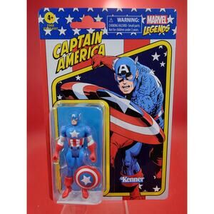 Marvel Legends Vintage Retro Captain America Target Exclusive Hasbro 3.75” 2021